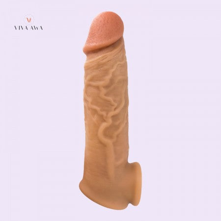 6.3 INCH INDIA CHEAP COCK SLEEVES INCREASED LENGTH 2 INCHES 33% MORE GIRTH PENIS SLEEVE ONLINE INDIA