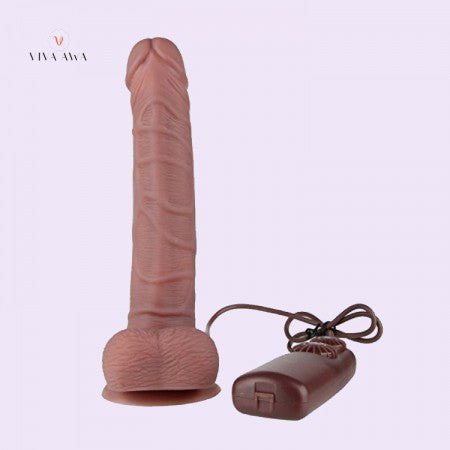 FLEXIBLE MULTI SPEED REALISTIC VIBRATOR {NO 3}