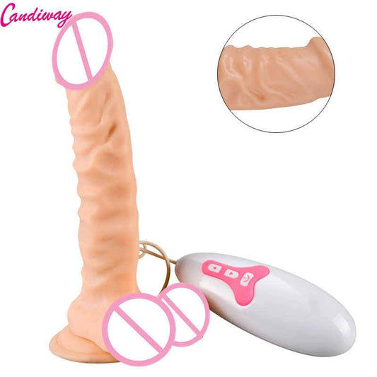 HARD AND FLEXIBLE MONSTER DILDO WITH VIBRATOR {NO 3} - My Store